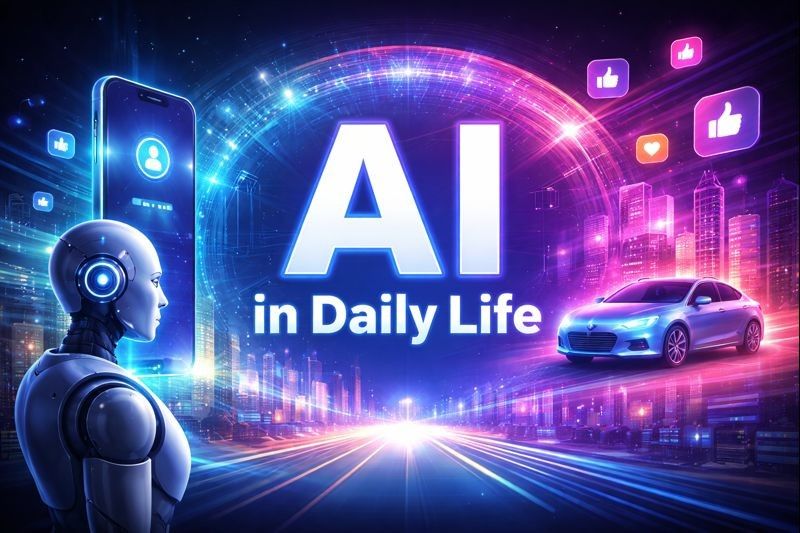 AI in Daily Life: How AI is Changing Mobile, Cars & Social Media